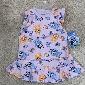 Bluey Kids Matching Set - Purple and Blue